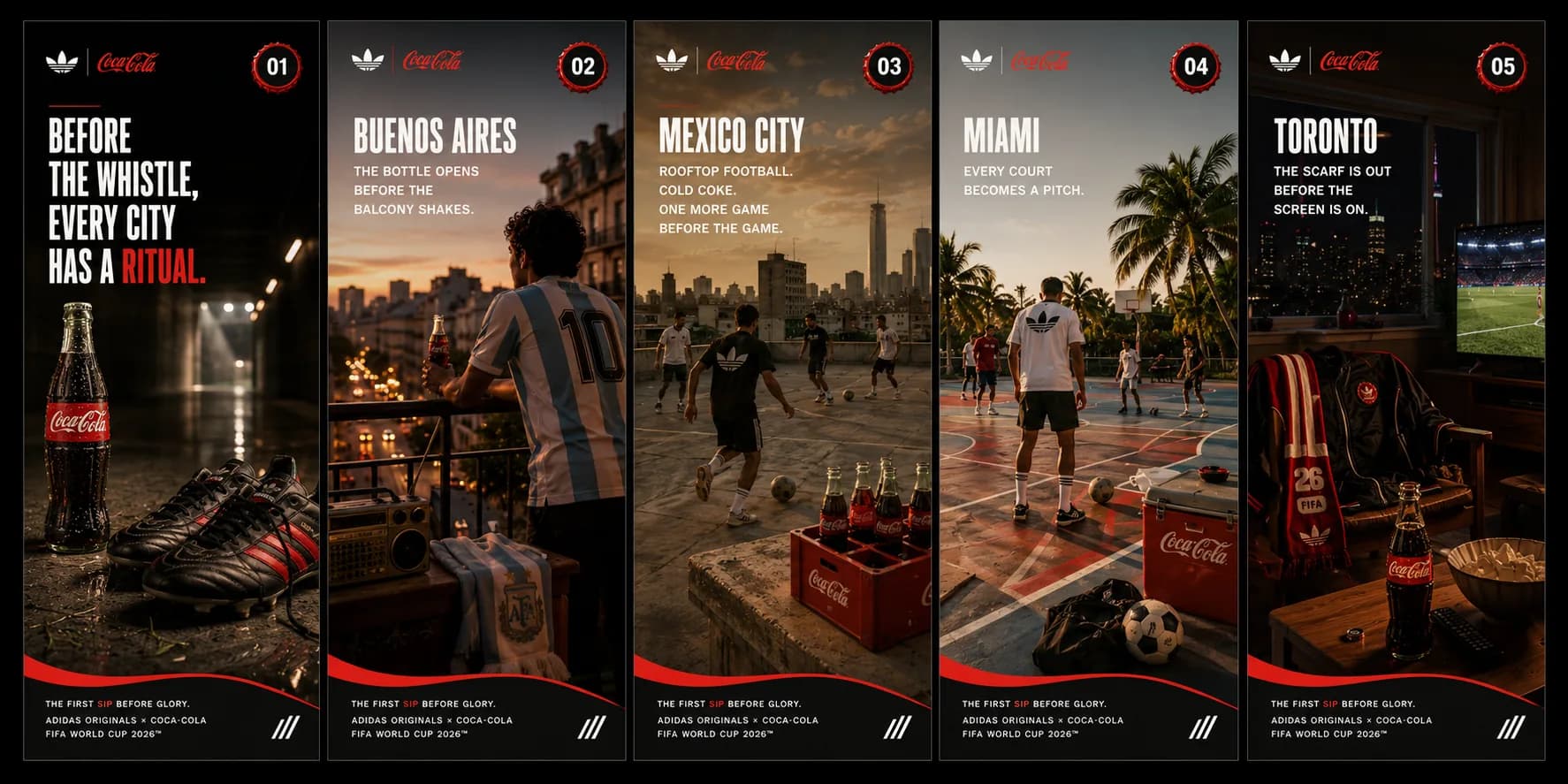 Adidas Originals x Coca-Cola: The First Sip Before Glory frame 7