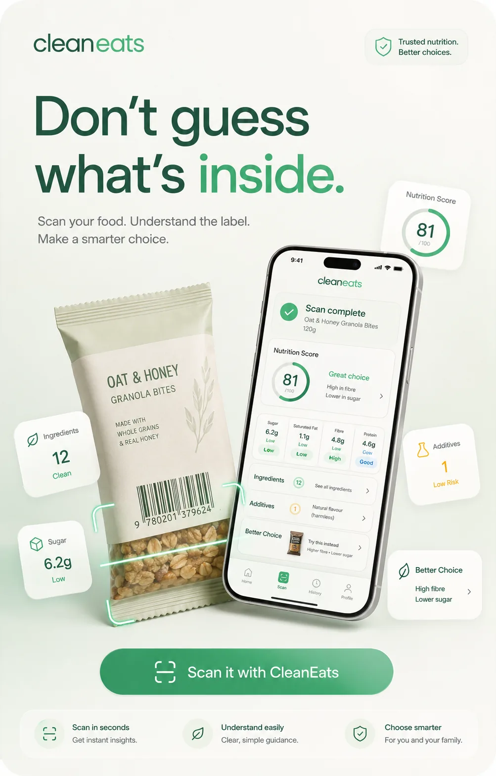 CleanEats: Turning Food Labels Into Clearer Choices thumbnail