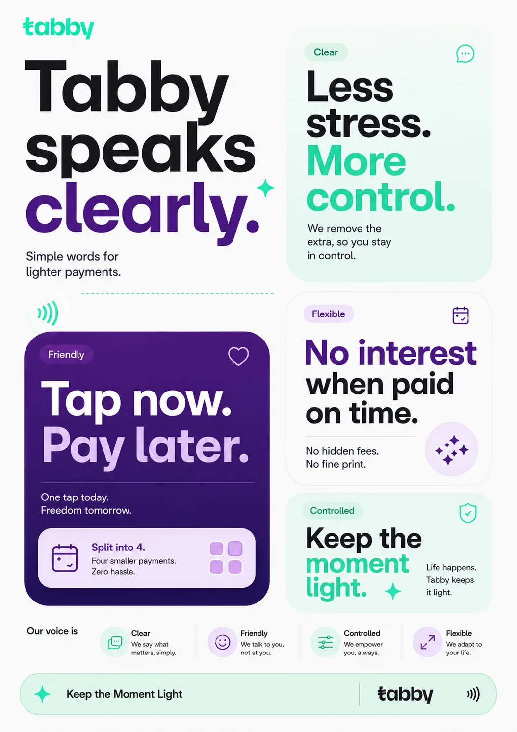 Tabby Card: Making Flexible Payments Feel Simple frame 5