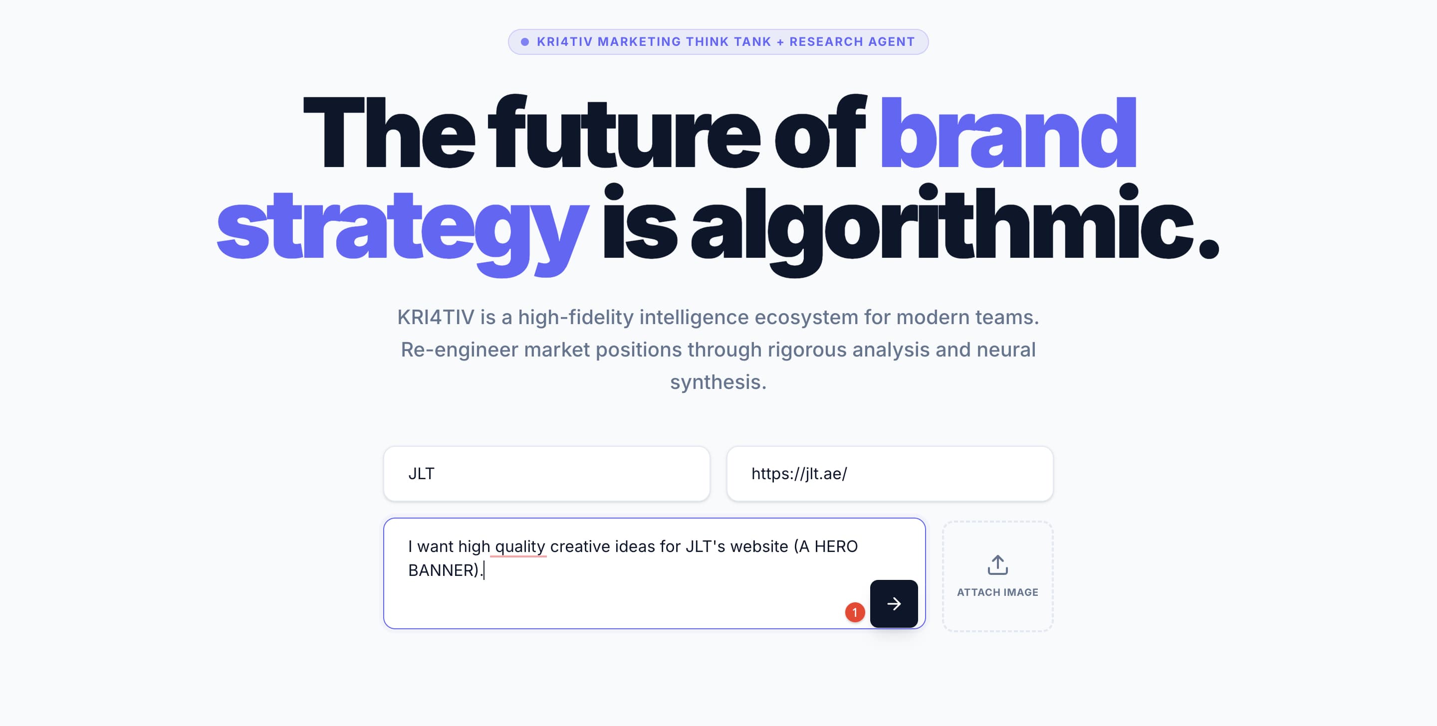 Brand Context Input