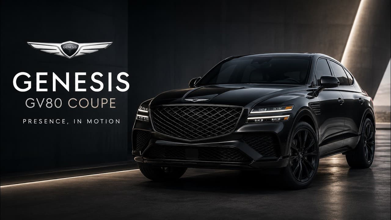 2026 Genesis GV80 Coupe | Presence, In Motion video thumbnail